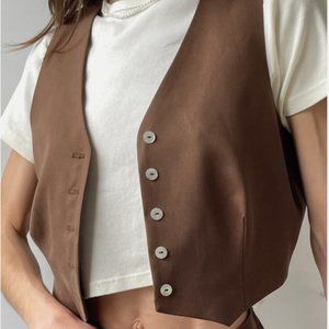 Donni Cropped Vest
